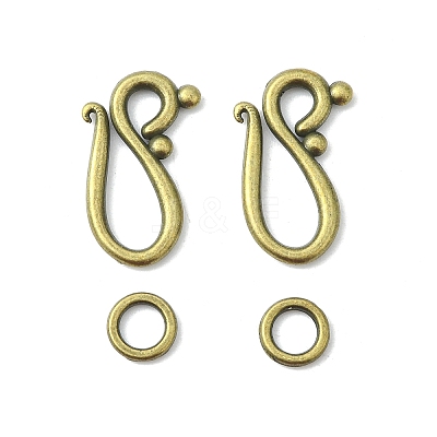 Tibetan Style Toggle Clasp LS-MLF1277Y-NF-1