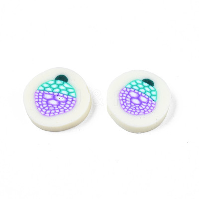 Handmade Polymer Clay Cabochons CLAY-N006-53-1