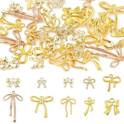 40Pcs 10 Styles Alloy Pendants PALLOY-FS0004-89-1