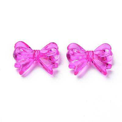Transparent Acrylic Beads MACR-N013-022-1