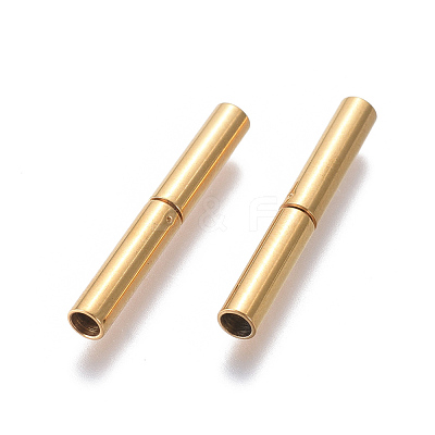304 Stainless Steel Bayonet Clasps STAS-L134-04G-1