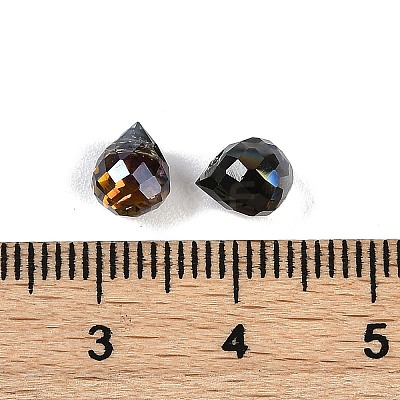 Electroplate Glass Beads EGLA-C008-01A-HR02-1