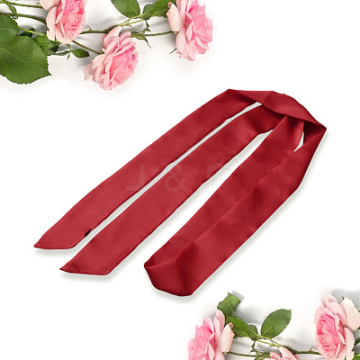Long Polyester Silk Scarf for Women Girls LS-AJEW-WH20042-77D-1
