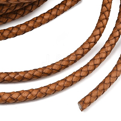Braided Leather Cord with Core WL-F009-5mm-02-1