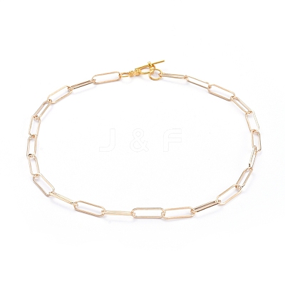 Chain Necklaces X-NJEW-JN02759-02-1