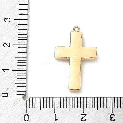 304 Stainless Steel Rhinestone Pendants STAS-L022-085G-06-1