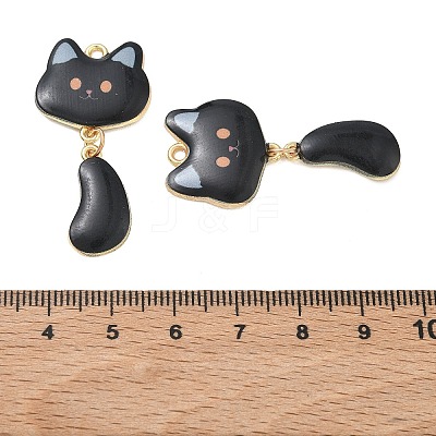 Printed Alloy Pendants ENAM-K076-45G-06-1