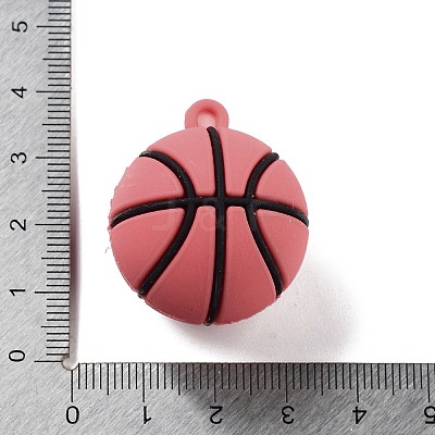 PVC Opaque Plastic Pendants KY-D022-03B-1