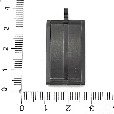 304 Stainless Steel Pendants STAS-G346-28EB-1