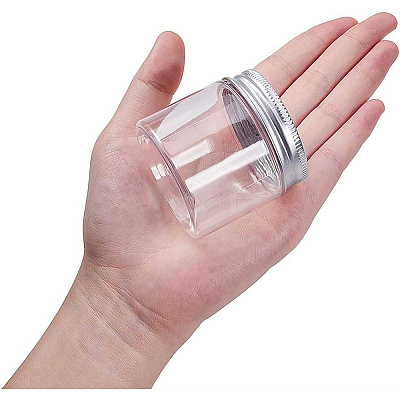 Transparent Plastic Bead Containers CON-BC0004-81-1