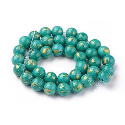 Natural Mashan Jade Beads Strands LS-G-F670-A02-10mm-1
