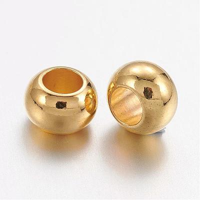 Brass Spacer Beads KK-Q083-G-1