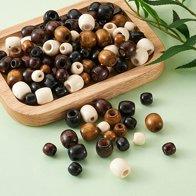 Dyed Natural Wood Beads WOOD-CW0001-01-LF-1