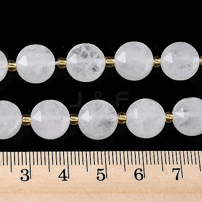 Natural Quartz Crystal Beads Strands G-C116-A186-01-1