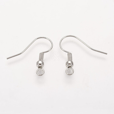 Brass Earring Hooks KK-Q261-3-1