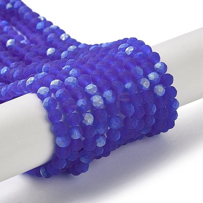 Transparent Glass Beads Strands X1-EGLA-A034-T4mm-MB31-1