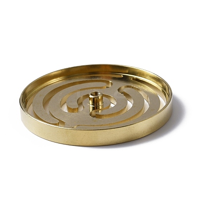 Brass Incense Press Mold AJEW-WH0258-405A-1
