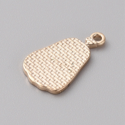 Thanksgiving Day Alloy Enamel Pendants PALLOY-WH0107-02F-KCG-1