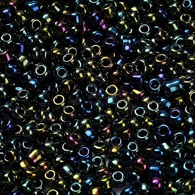 FGB 8/0 Grade A Round Glass Seed Beads SEED-Q008-3mm-F605-1