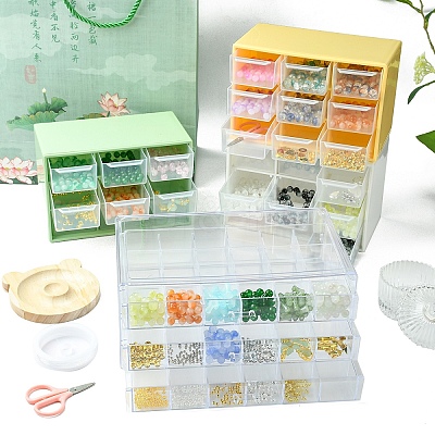 DIY Lampwork Beaded Bracelet Making Kit DIY-FZC0001-01A-1