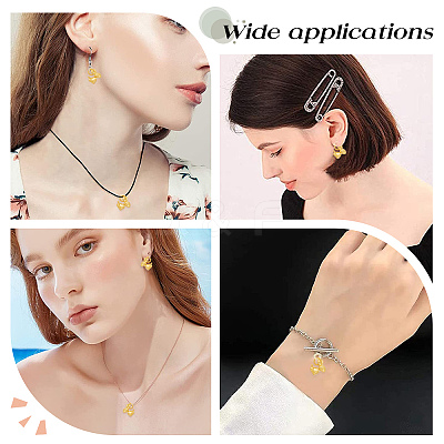 20Pcs Matte Style Alloy Rabbit Charms FIND-SC0003-87-1