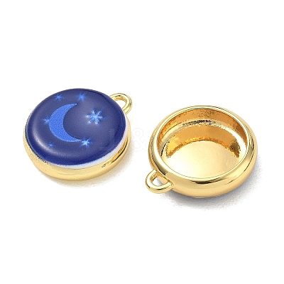 Printed Brass Pendants KK-CBAF9BC-15G-1