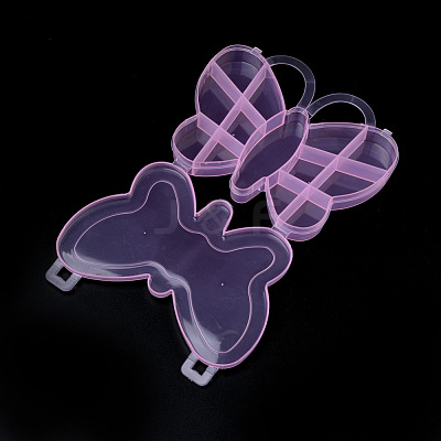 Butterfly Plastic Bead Storage Containers X-CON-Q023-14A-1
