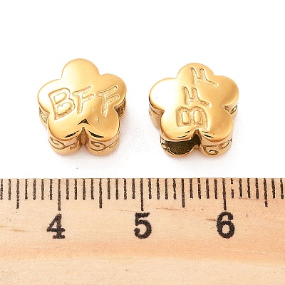 304 Stainless Steel European Beads STAS-S147-02B-1