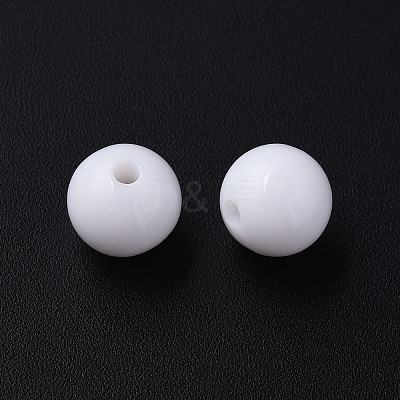Opaque Acrylic Beads LS-X-MACR-S370-C10mm-01-1