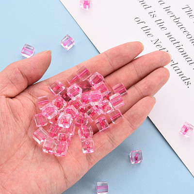 Transparent Acrylic Beads TACR-S154-12A-82-1