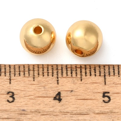 Brass Beads KK-Z062-01G-08-1