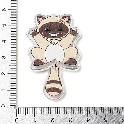 Acrylic Pendants OACR-R267-06F-1
