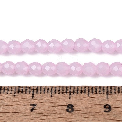 Imitation Jade Glass Beads Strands GLAA-T028-4mm-11E-1