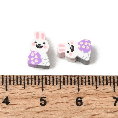 Easter Handmade Polymer Clay Beads CLAY-A006-01B-1
