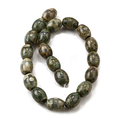 Tibetan Style dZi Beads Strands G-S389-A02-1