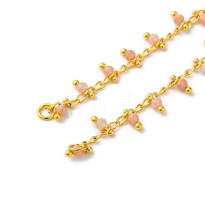 Brass Cable Chain Necklace Making KK-K337-12G-08-1