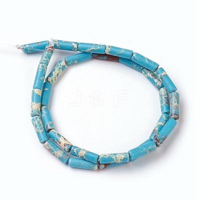 Synthetic Imperial Jasper Beads Strands G-L496-A03-1
