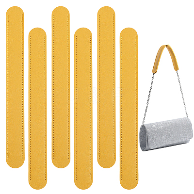 6Pcs Imitation Leather Bag Strap Padding PURS-CL0001-29B-1