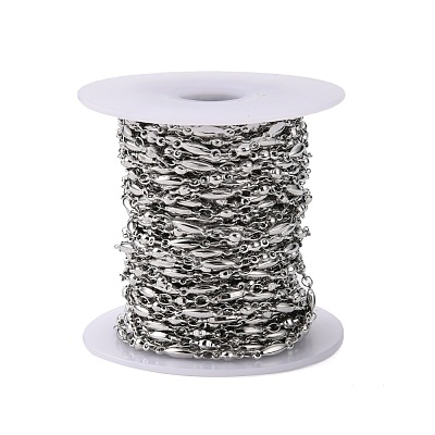 Tarnish Resistant 304 Stainless Steel Link Chains CHS-K001-83-1