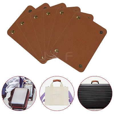 2Pcs PU Imitation Leather Bag Strap Protective Jacket FIND-GF0001-62B-1