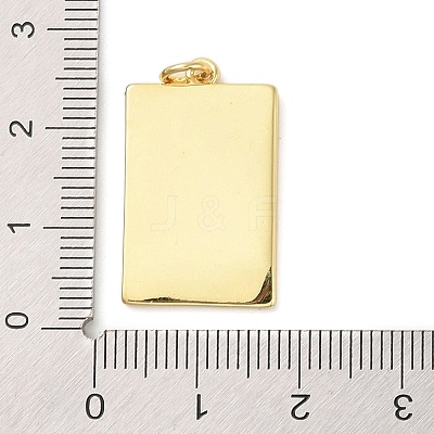 Rack Plating Brass Enamel Pendants KK-P261-05C-G-1