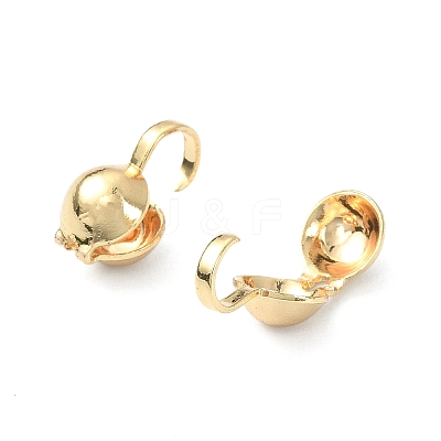 Brass Bead Tips KK-B072-29G-1