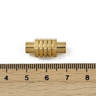 304 Stainless Steel Magnetic Clasps STAS-C127-18D-G-1