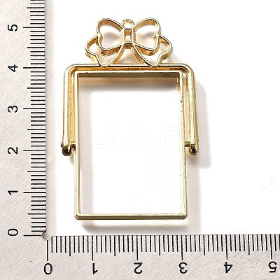 Alloy Open Back Bezel Pendants PALLOY-I223-10LG-1