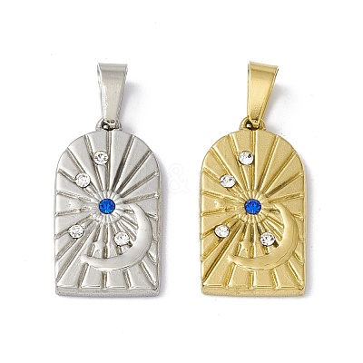 304 Stainless Steel Pendants STAS-A062-27-1