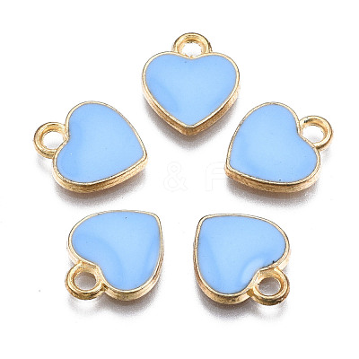 Alloy Enamel Charms ENAM-S121-041D-1