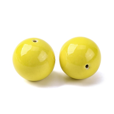 Handmade Polymer Clay Beads PORC-K005-01C-07-1
