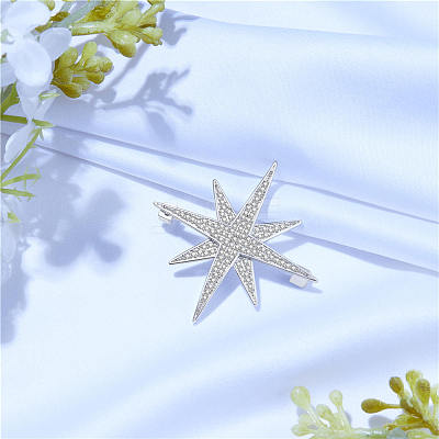 Brass Safety Brooch JBR067A-1
