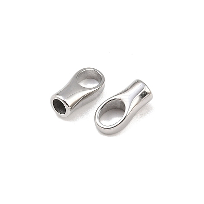 Tarnish Resistant 304 Stainless Steel Cord Ends STAS-N034-16-1
