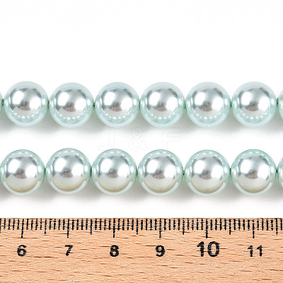 Glass Pearl Beads Strands HY-G002-01E-12-1